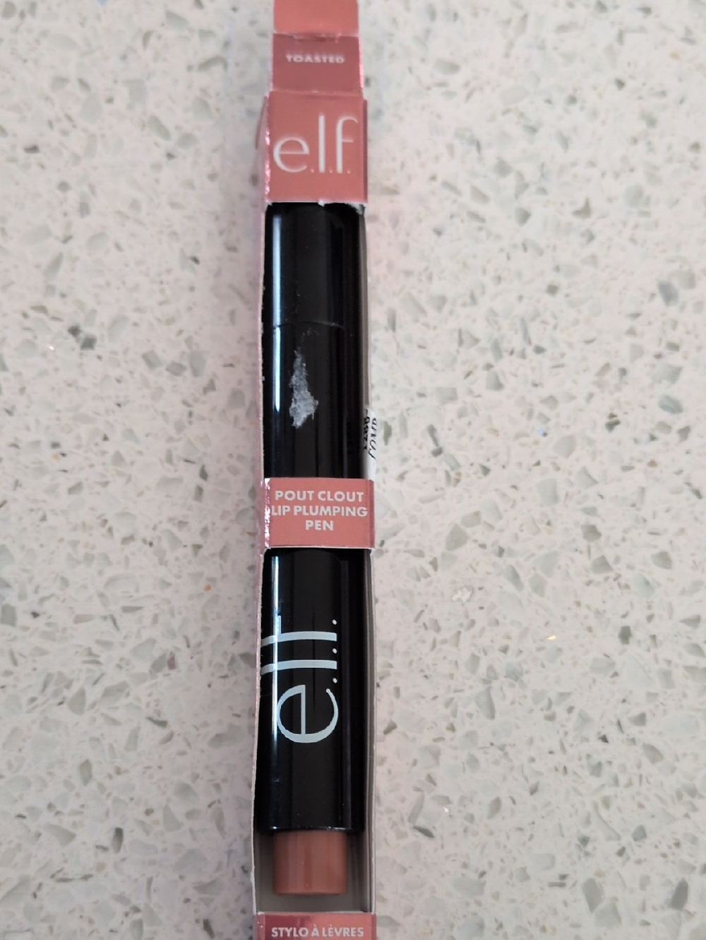 ELF Pout Clout Lip Plumping Pen — Toasted (Pink Beige)